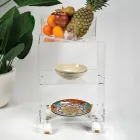 Object Cart with Plexiglass Wheels Made in Italy - Rudolf Viadurini