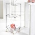 Plexiglass Food Trolley with Shelves Made in Italy - Galatius