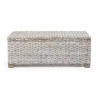 Outdoor chest in natural fiber of Kubù - Nogitsune Viadurini