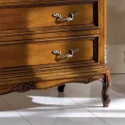 Classic Bedroom Chest of 4 Drawers Made in Italy - Richard Viadurini