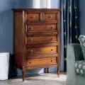 Chest of drawers with 4 large drawers and 2 small drawers Made in Italy - Baal