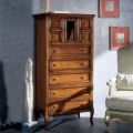 Chest of drawers with 9 drawers in Bassano wood, France Made in Italy - Elat