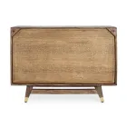 Ethnic Chest of Drawers in Recycled Mango Wood and Acacia Homemotion - Auriel Viadurini