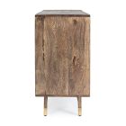 Ethnic Chest of Drawers in Recycled Mango Wood and Acacia Homemotion - Auriel Viadurini