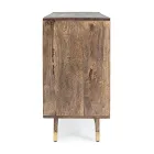 Ethnic Chest of Drawers in Recycled Mango Wood and Acacia Homemotion - Auriel Viadurini