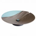 Center Table Fruit Holder Modern in Solid Wood Made in Italy - Stan