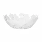 Centerpiece with Flowers in Mud Iron, White or Blue - Marken Viadurini