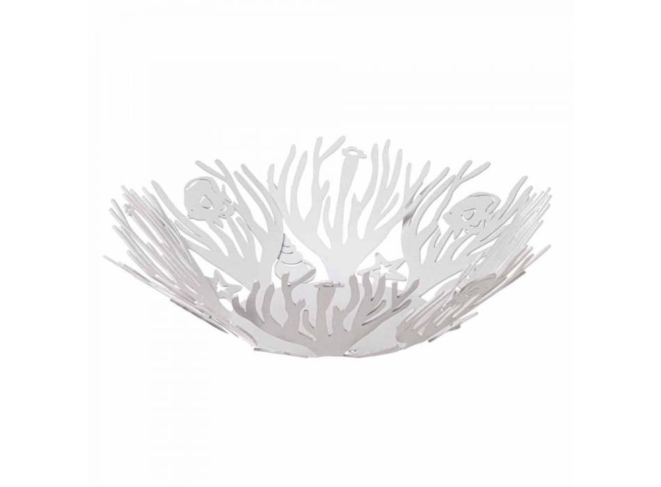 Centerpiece Design with Corals in Precious Iron Handmade in Italy - Maste