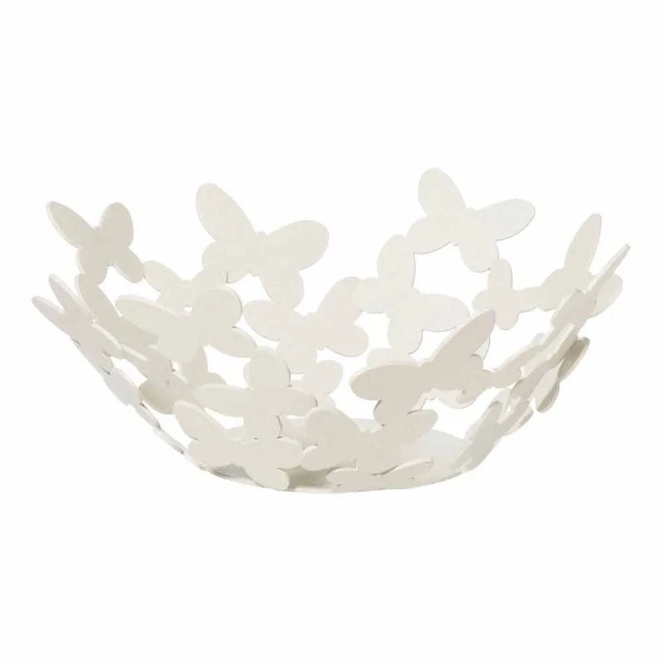 White, Beige or Ivory Iron Design Centerpiece Made in Italy - Leiden Viadurini