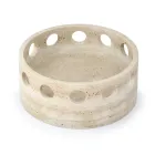 Satin Marble Centrepiece/Pocket Tray Made in Italy - Hinata Viadurini