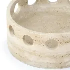 Satin Marble Centrepiece/Pocket Tray Made in Italy - Hinata Viadurini