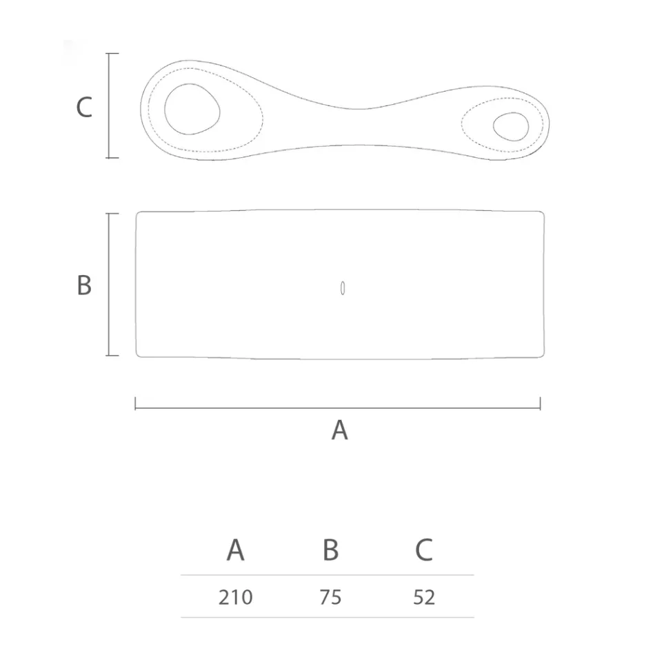 Garden Chaise Longue in Colored Polyethylene Made in Italy - Flores Viadurini