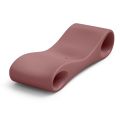 Garden Chaise Longue in Colored Polyethylene Made in Italy - Flores