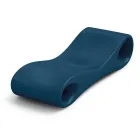 Garden Chaise Longue in Colored Polyethylene Made in Italy - Flores Viadurini