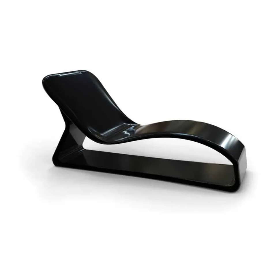 Chaise Longue Design Modern Kobra Made in Italy Viadurini