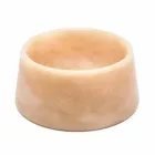 Modern Dog and Cat Bowl in Pink Portugal or Green Guatemala Marble - Catt Viadurini