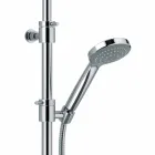 Shower Column with Integrated Diverter in Chromed Brass Made in Italy - Griso Viadurini