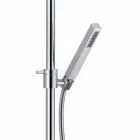 Shower Column with Brass Single Lever Mixer Made in Italy - Padula Viadurini