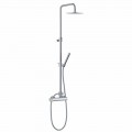 Shower Column with Brass Single Lever Mixer Made in Italy - Padula