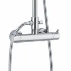 Shower Column with Thermostatic Mixer in Brass Made in Italy - Gallo Viadurini