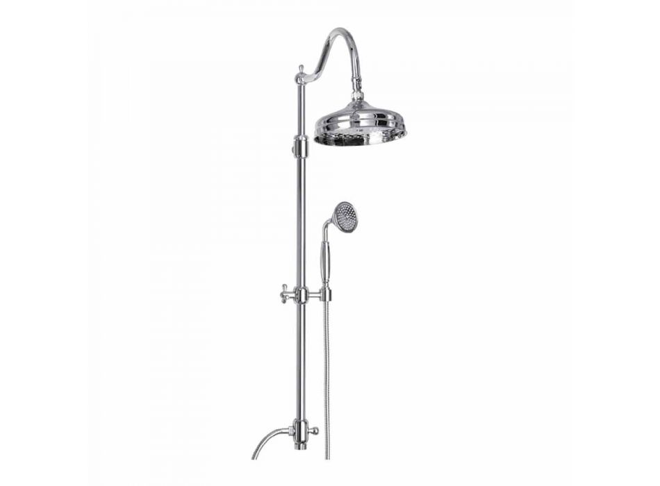 Brass Shower Column Without Mixer Classic Design Made in Italy - Yunda