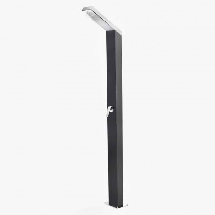 Outdoor Solar Shower Column in Stainless Steel Made in Italy - Werner Viadurini