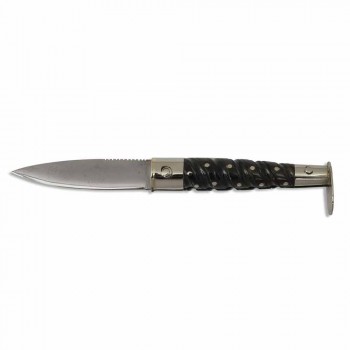 Calabrese Torciglione Knife with 7.5 cm Steel Blade Made in Italy - Bria