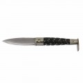 Calabrese Torciglione Knife with 7.5 cm Steel Blade Made in Italy - Bria