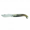 Florentine Artisan Knife with 8.5 cm Steel Blade Made in Italy - Fiora