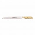 Bread and sweets knife with block, Berti exclusively for Viadurini - Riano