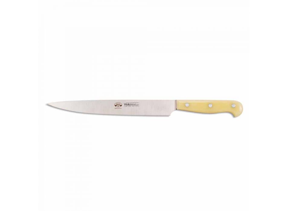 Berti Stainless Steel Salami Roast Knife Exclusive for Viadurini - Gracco Viadurini