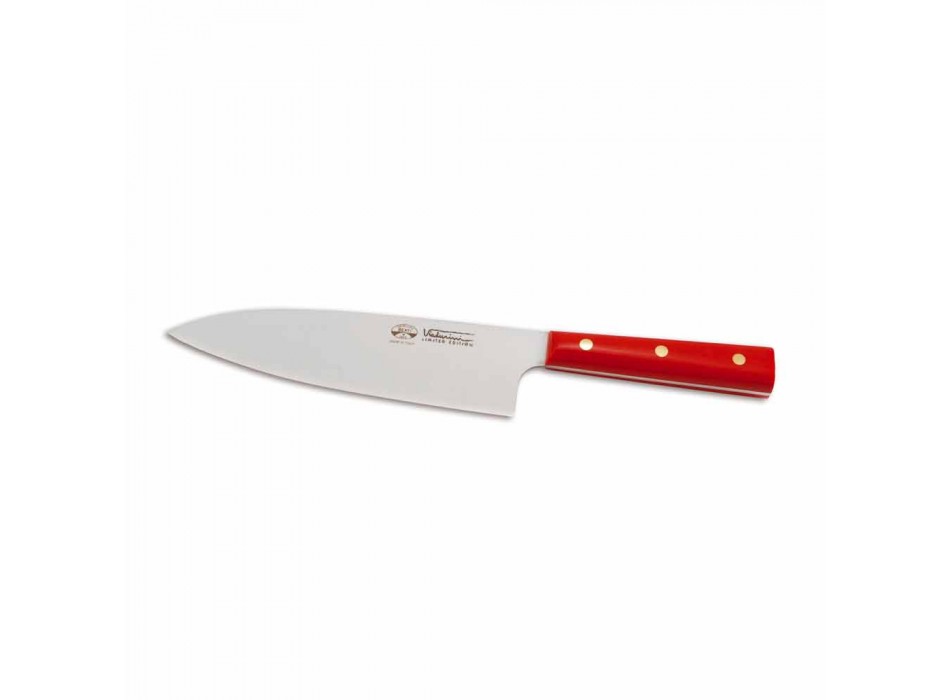 Berti Stainless Steel Santoku Meat Knife Exclusive for Viadurini - Bione Viadurini