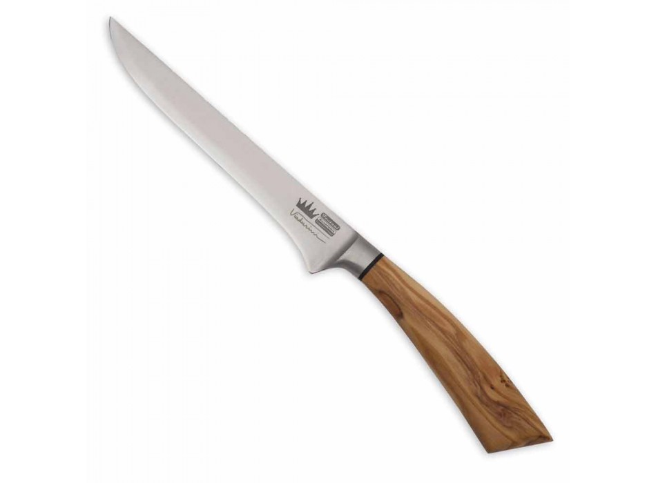 Boning Knife with Wooden or Horn Handle Made in Italy - Posca Viadurini