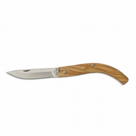 Perugino Knife with Handcrafted Horn or Wood Handle Made in Italy - Rugino Viadurini