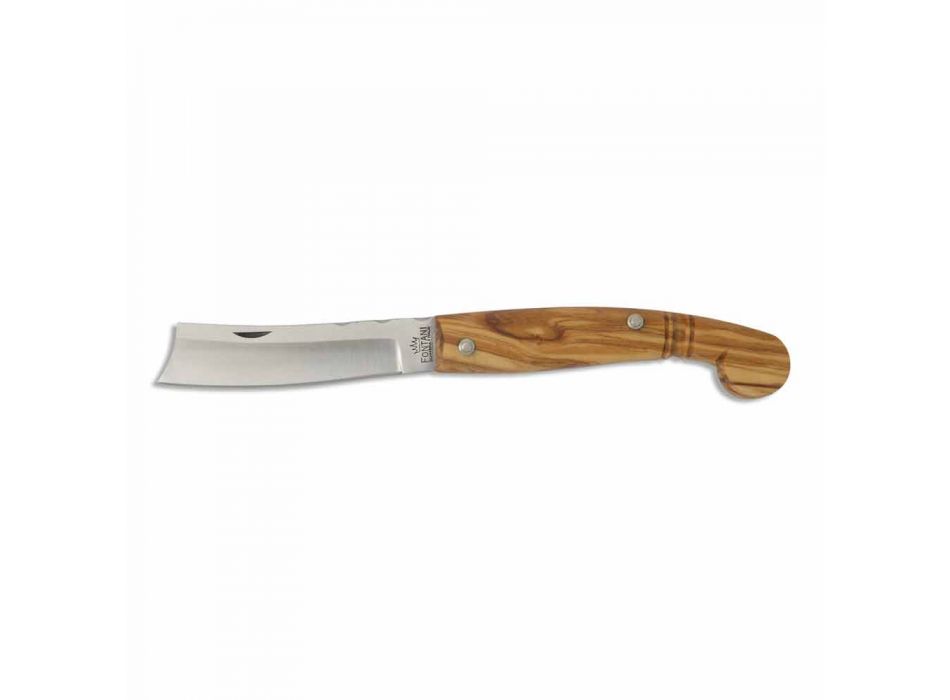 Rasolino knife with 9 cm long steel blade Made in Italy - Rosolino Viadurini