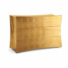 Dresser with 3 drawers in modern design MDF, made in Italy, Isidoro Viadurini