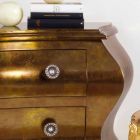 Chest of drawers with classic design drawers made of Bellini solid wood Viadurini