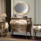 Dresser in Linden Blockboard with 3 Drawers Made in Italy - Bled Viadurini