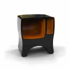 Design bedside in Adamantx® Catodico Made in Italy Viadurini