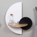 Modern Modular Bedside Table in Plywood Elegant and Versatile Design - Ramia