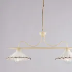 Luminous Design Complement in Glass and Metal Made in Italy with a Look - Mira Viadurini