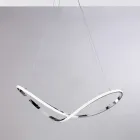 A luminous glass and metal accessory made in Italy with an elegant taste – Apollo Viadurini