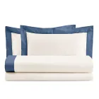 King Size Bed Set in 100% Cotton and 10% Cotton Satin - Detail Viadurini