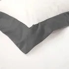 King Size Bed Set in 100% Cotton and 10% Cotton Satin - Detail Viadurini