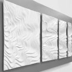 Wall Composition of Design Decoration in Modern Abstract Ceramic - Verno Viadurini
