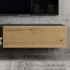 Wall Composition for the Living Area of Modern Design Made in Italy - Margit Viadurini