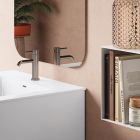 Bathroom Composition Composed of Mirror and Anti-Scratch Base Made in Italy - Kilos Viadurini