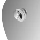 Gray Design Bathroom Composition Complete with Enameled Accessories - Georges Viadurini