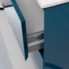 Composition Suspended Bathroom in Mdf Lacquered Made in Italy - Becky Viadurini