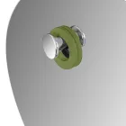 Green Bathroom Composition Including Accessories and Ground Cabinet - Georges Viadurini